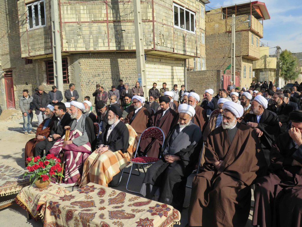 کلنگ زنی مسجد آل یاسین