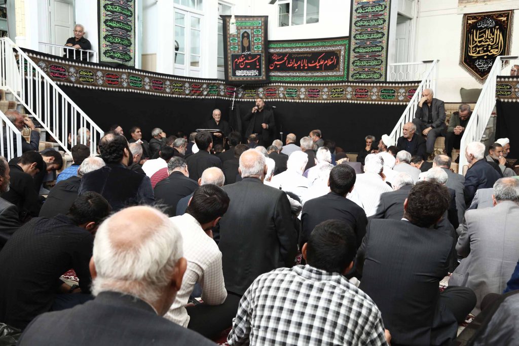 مراسم اربعین با حضور هیئت زنجانی‌های مقیم تهران