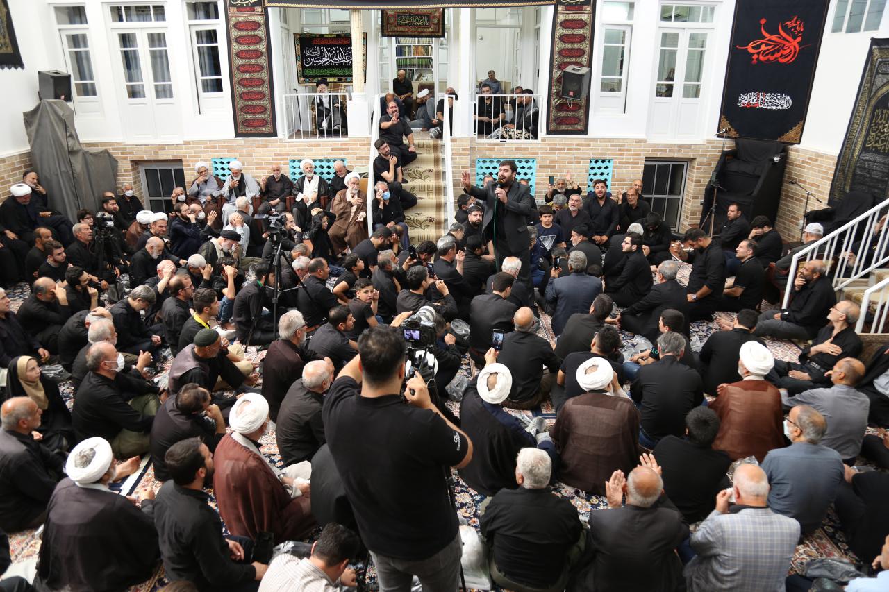 گزارش تصویری مراسم سوگواری روز اربعین با حضور هیئت زنجانی‌های مقیم تهران